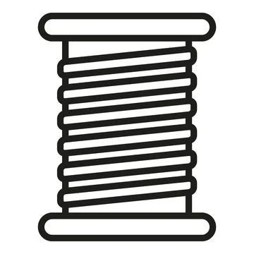 Sewing machine decorative icon outline vector. Work tool Stock Illustration