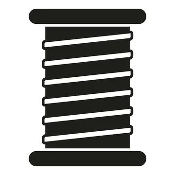 Sewing machine decorative icon simple vector. Work tool Stock Illustration