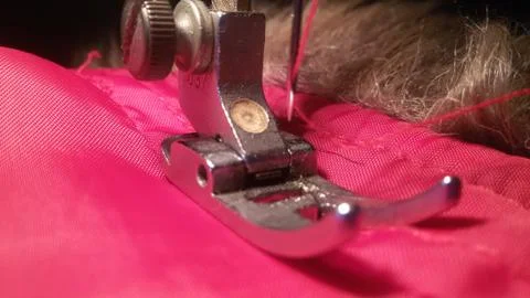 Sewing machine - detail Stock Photos