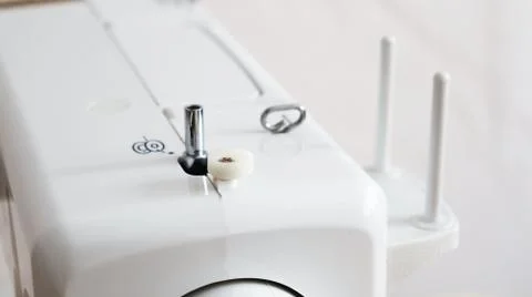 Sewing machine  device, bobbin winder Stock Photos