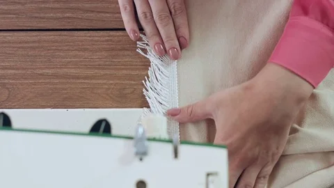 Sewing Machine Fabric 04 動画素材 75175363