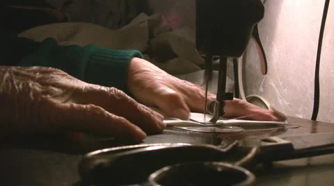 Sewing machine Stock-Footage 4368157
