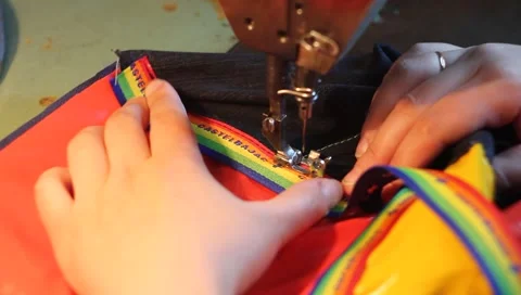 Sewing Machine Stock Footage 6684161