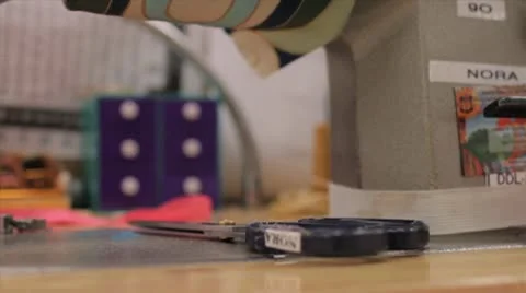Sewing machine Stock-Footage 9263249