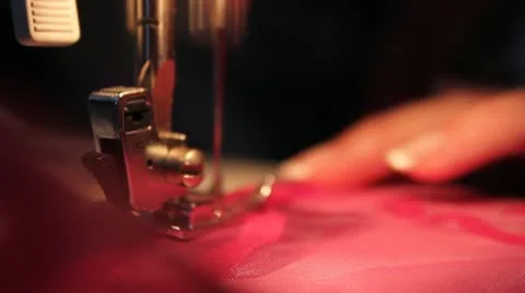 Sewing machine Video stock 11904989
