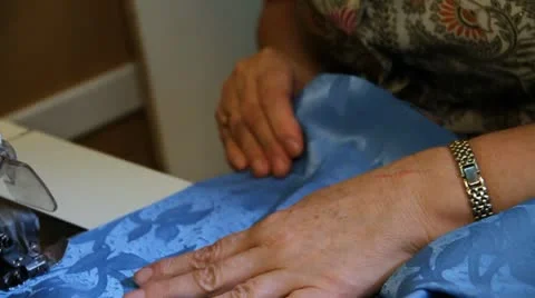 Sewing machine 库存影片 12377197