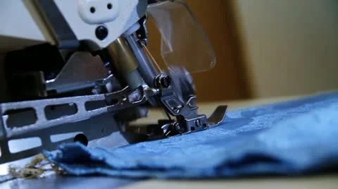 Sewing machine Stock Footage 12377205
