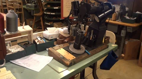 Sewing Machine Stock Footage 34377042