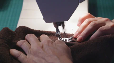 Sewing machine Stock Footage 35737177