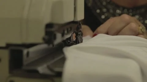 Sewing machine Video stock 43079420