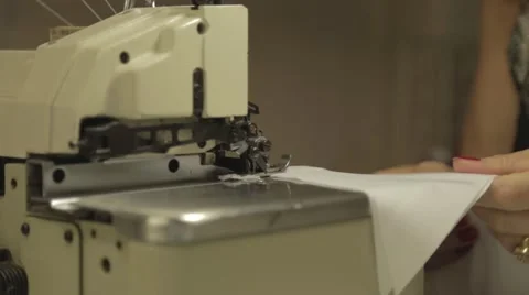Sewing machine Video stock 43079925