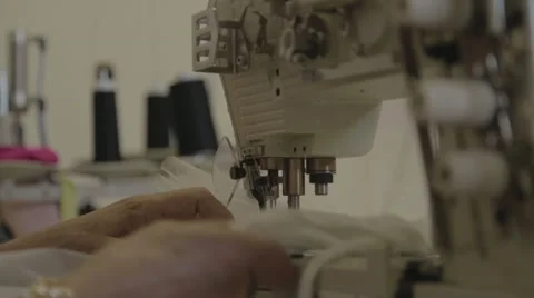 Sewing machine Video stock 43080294