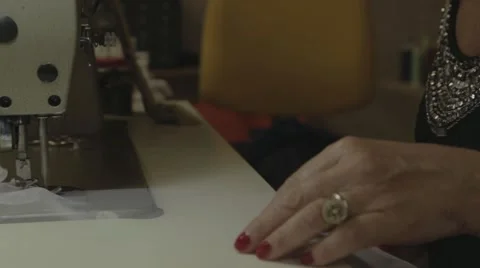 Sewing Machine Video stock 43081904