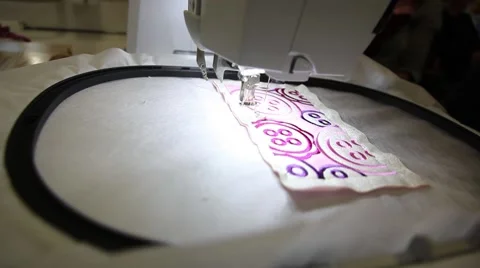 Sewing machine Stock-Footage 50761320