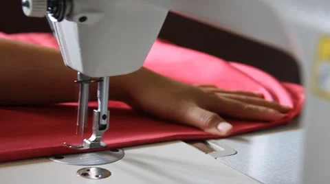 Sewing machine. Stock Footage 54472937