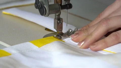 Sewing Machine Stock Footage 71413209