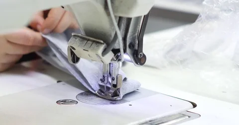Sewing machine Stock Footage 75825652