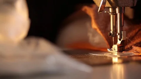 Sewing machine Stock Footage 77046896