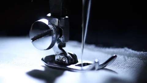 Sewing machine Stock Footage 80541613