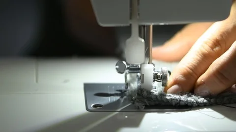 The sewing machine Stock Footage 127003882