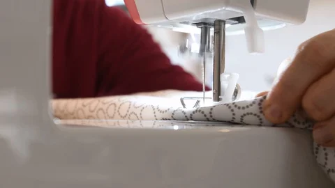 Sewing machine Stock Footage 127712682