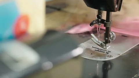 Sewing machine Stock-Footage 164187612