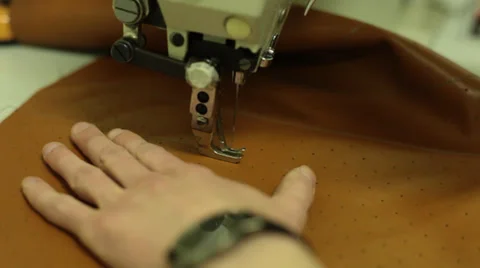 Sewing machine, handicraft Stock Footage 37186145