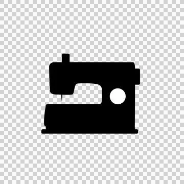 Sewing machine icon textile industry Stock Illustration