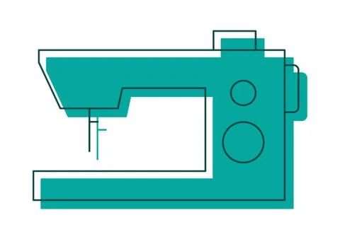 Sewing Machine Illustrazione stock