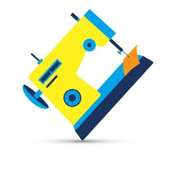 Sewing machine Stock Illustration