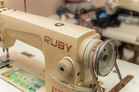 Sewing machine - jukai Stock Photos