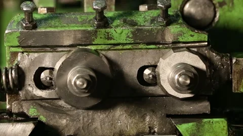 Sewing machine  (macro close up) needle Stock Footage 63618114