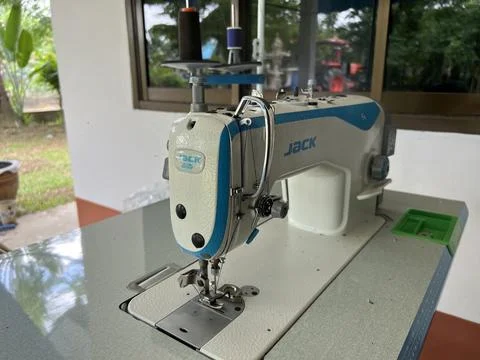 Sewing machine making, 16 June 2022 , Buriram province.	 Stock-Fotos