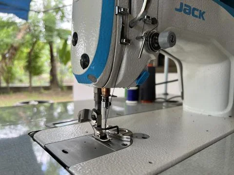 Sewing machine making, 16 June 2022 , Buriram province.	 Stock Photos