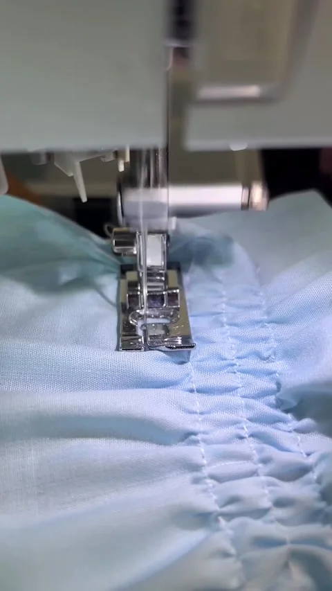 Sewing machine mechanism closeup Stock Footage 279025511