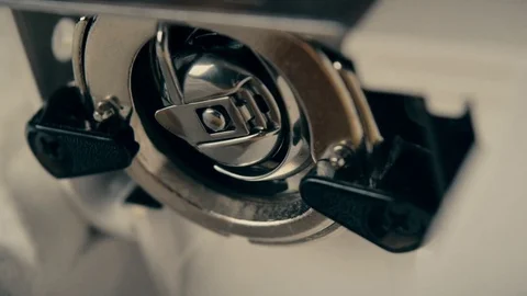 Sewing machine motor Stock Footage 71296081