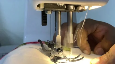 Sewing machine - Needle slow motion Video stock 172287366