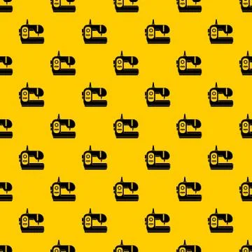 Sewing machine pattern vector Illustrazione stock