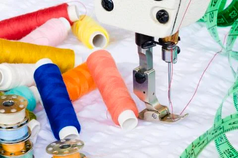 Sewing machine Stock Photos