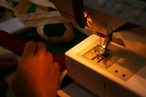 Sewing machine Stock Photos