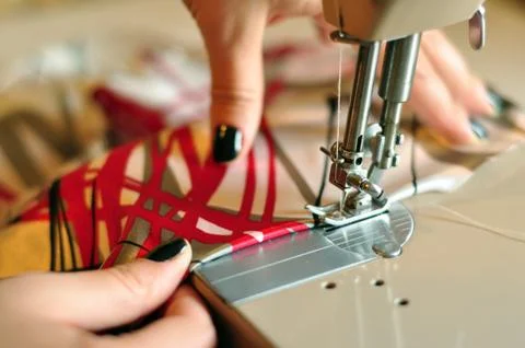 Sewing machine Stock Photos