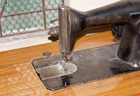 Sewing machine. Stock Photos