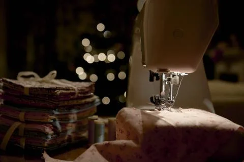 Sewing machine Stock Photos