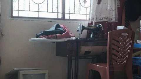 Sewing machine Foto stock