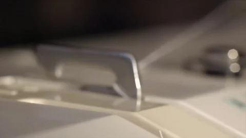 Sewing machine, reel of thread, gear Stock Footage 71330873