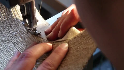 Sewing machine in slow motion Stock Footage 81972024