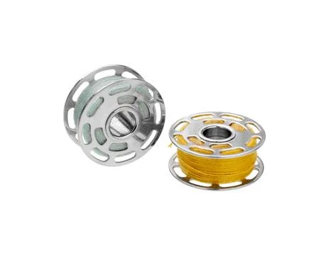 Sewing machine spool. Stock Photos