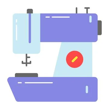 Sewing machine vector design in modern style, premium icon Stock Illustration