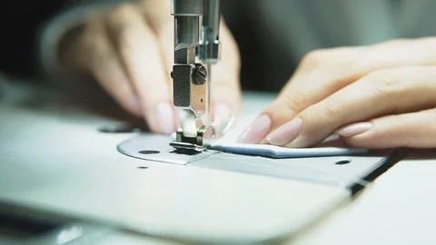  Sewing machines Stock Footage 97595696