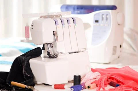 Sewing-machines Stock Photos